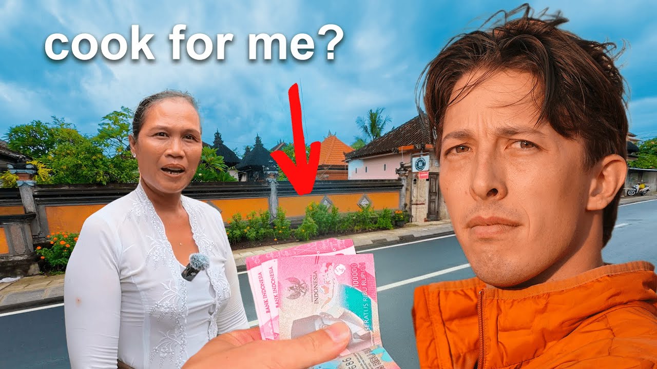Paying strangers to cook for me in Bali (Ayu)