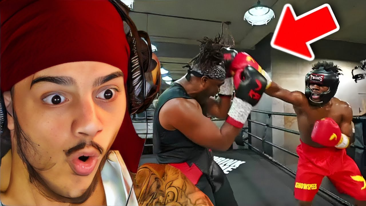 DasGasDom3 Reacts To iShowSpeed vs KSI (Boxing Match)