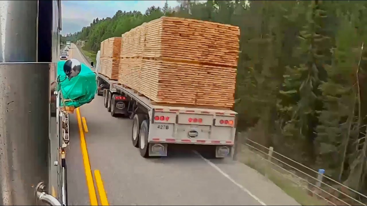 16 feet wide trucking across USA and Canada
