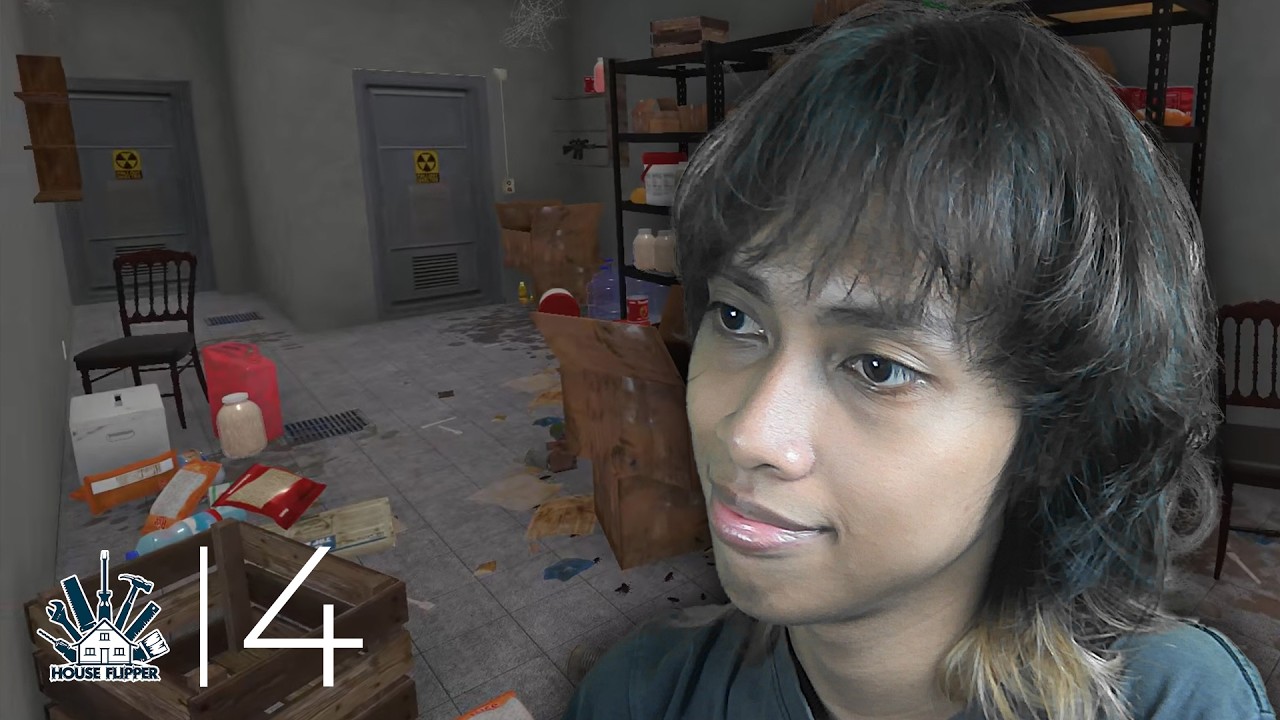 siapa juga yang mau bersihkan bunker? | House Flipper [PC] #4