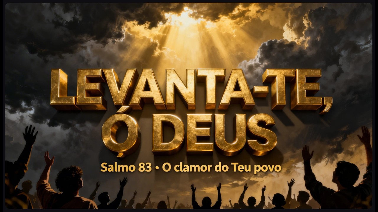 🎵 LEVANTA TE OH DEUS  - (SALMO 83)