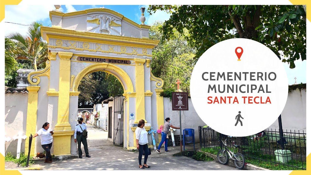 Así es el CEMENTERIO MUNICIPAL DE SANTA TECLA - ESPECIAL DIA DE LOS MUERTOS - EL SALVADOR 2022