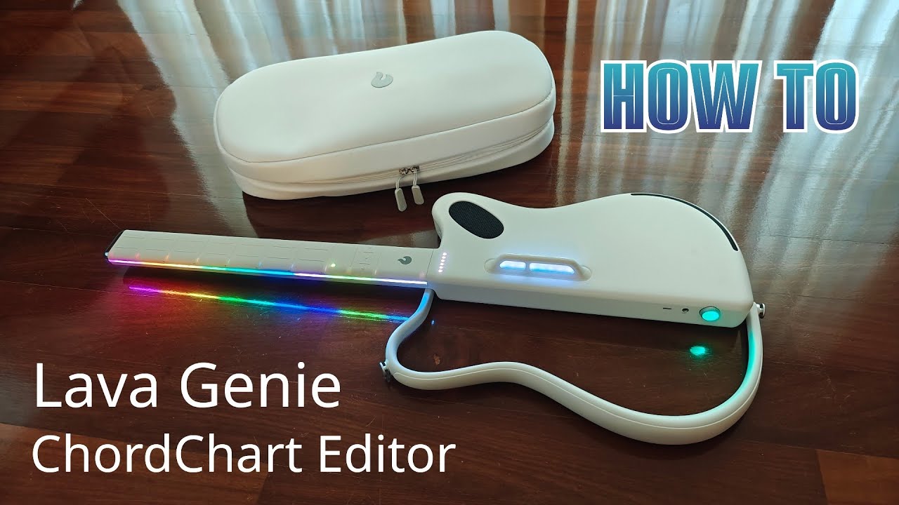Lava Genie ChordChart Editor How To