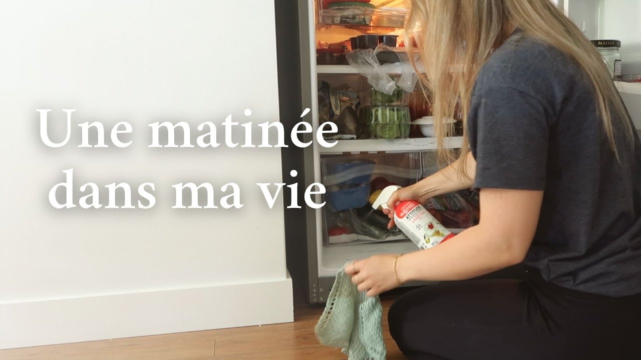 VLOG | Épicerie, vinaigrette maison, ménage et lectures du moment
