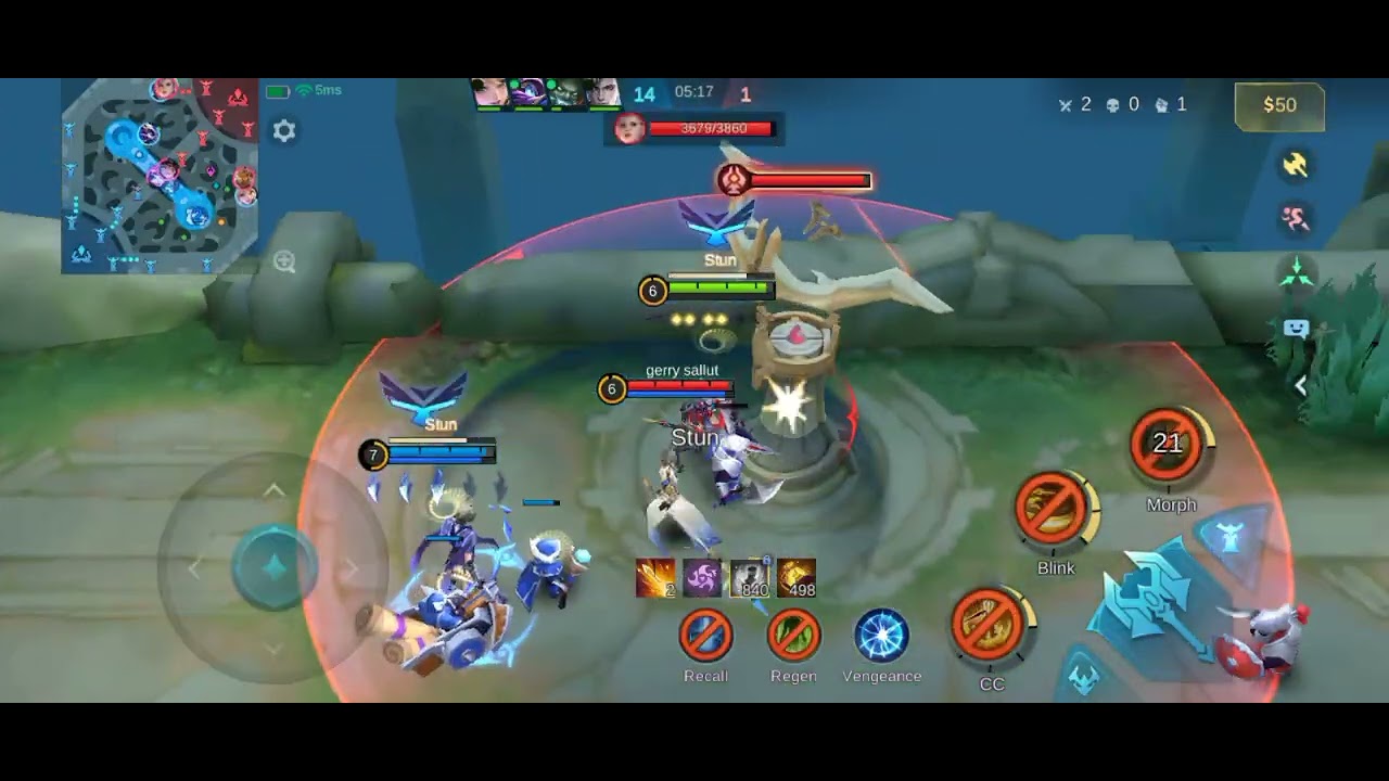Gameplay Hero Freya mobile Legends