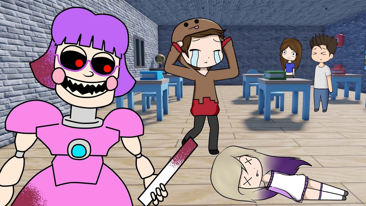 EL TEAM ANORMAL ESCAPA DE LA PROFESORA MALVADA EN ROBLOX | Miss Ani-Tron's Detention SCARY OBBY