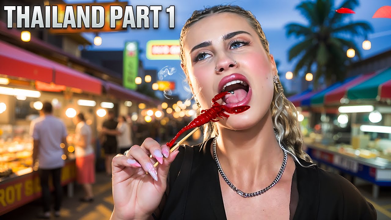 Έφαγα σκορπιό στην Ταϊλάνδη! | Vlog Ταϊλάνδης – Μέρος 1