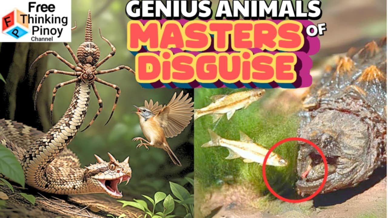 COMPILATION Hayop na Mapagpangap | Animal that can Camouflage & Mimic