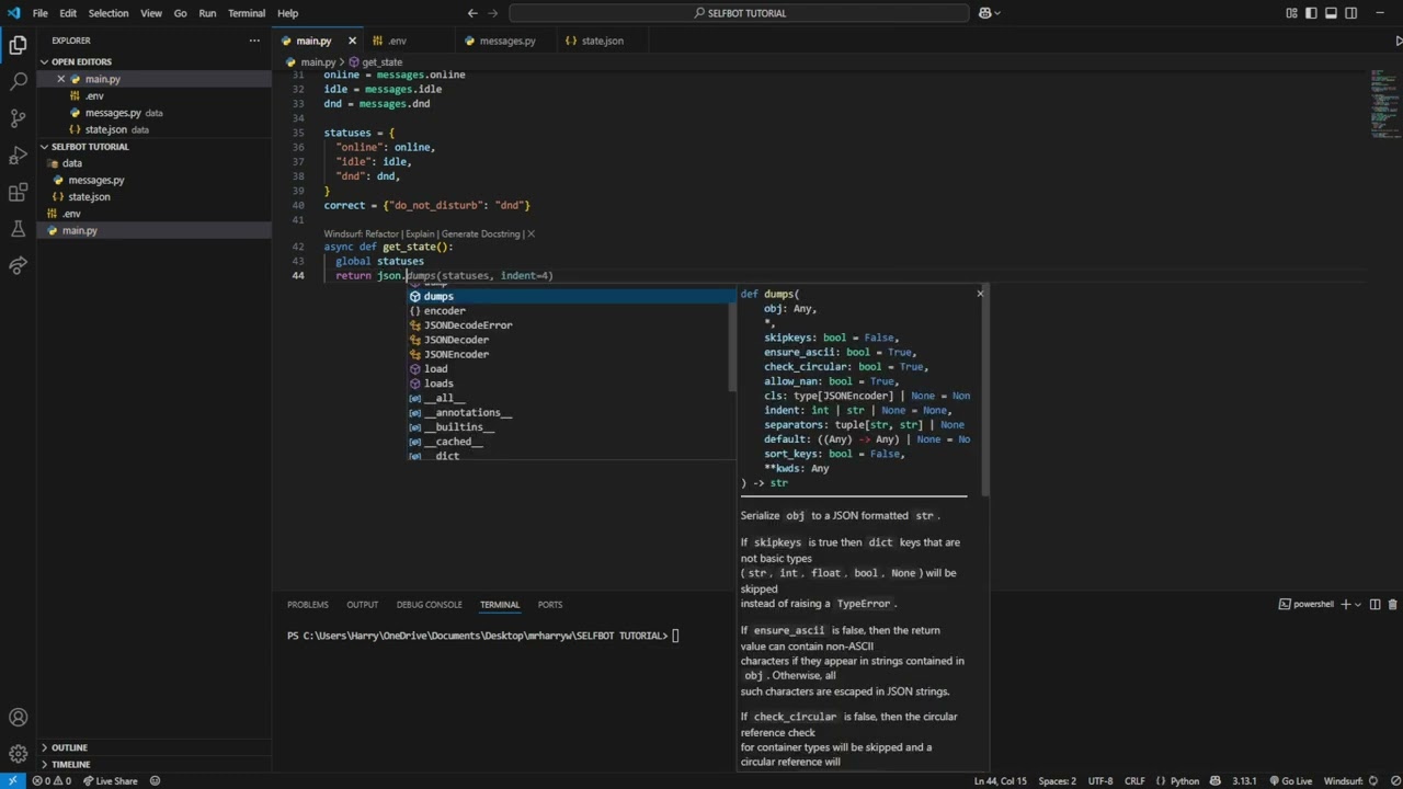 Auto DM Responder Discord Selfbot Tutorial (2025) | Python Automation with Status Detection