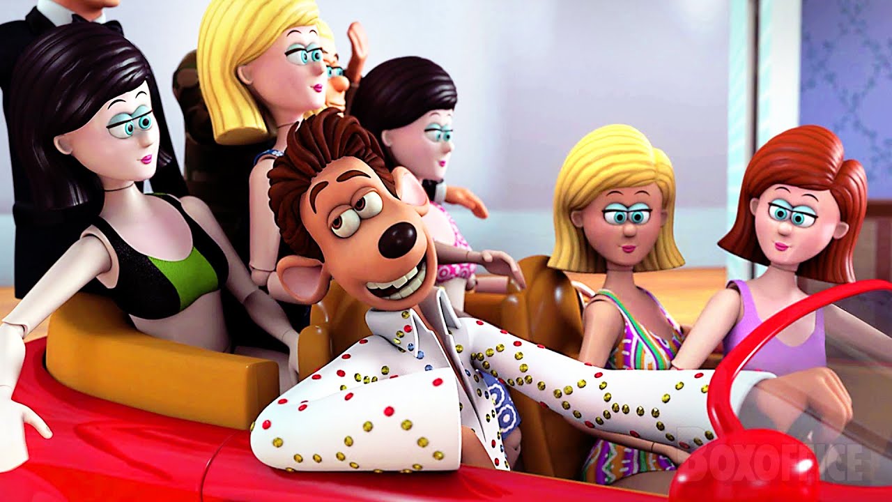A rat alone in a posh apartment | Flushed Away | CLIP