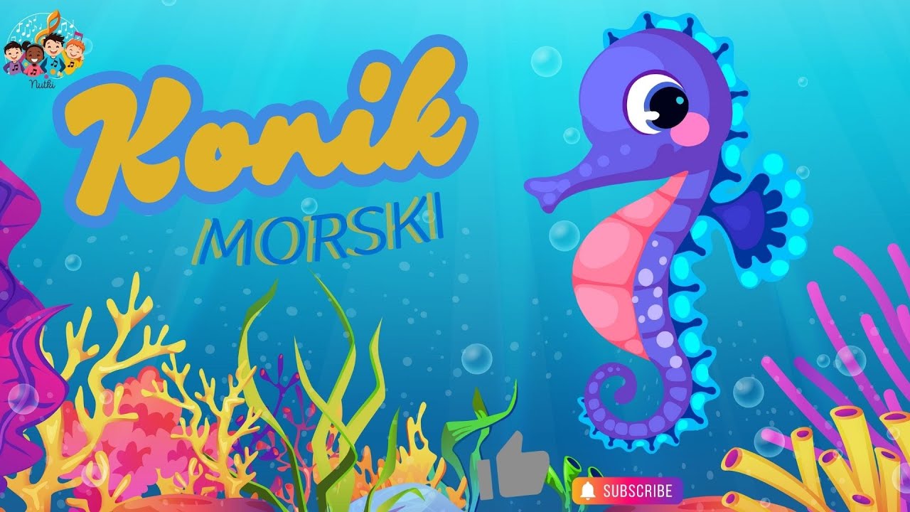 🐠🌊 Konik Morski – Wesoła Piosenka dla Dzieci! 🎶🐚