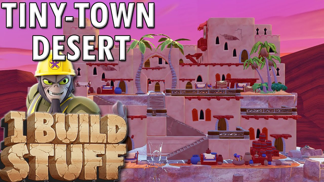 Desert/Agrabah Tiny Town Build Instructions 