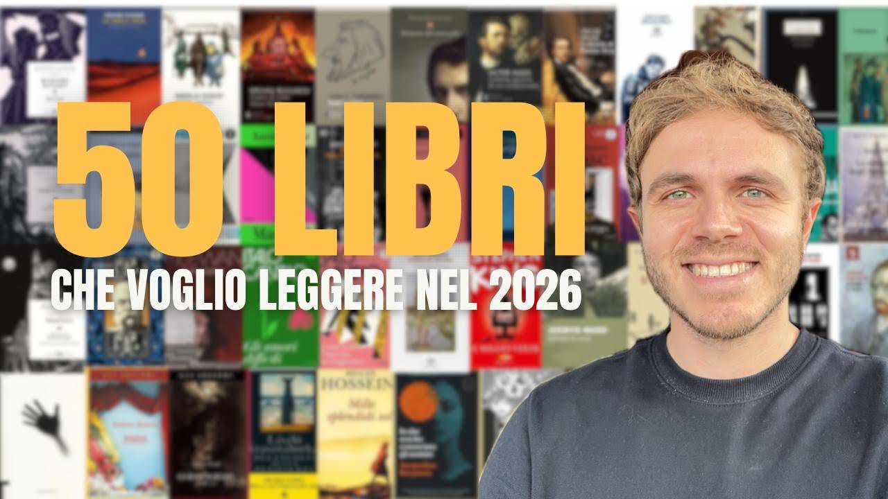 50 LIBRI che voglio leggere nel 2026 📚