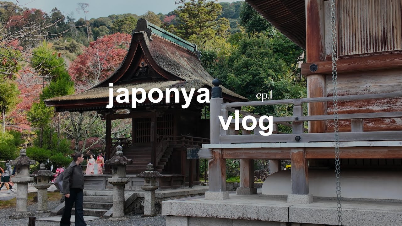 Japonya'ya gidiyoruz | 17 saatlik uçak yolculuğu, Kyoto'da ilk gün, tapınaklar