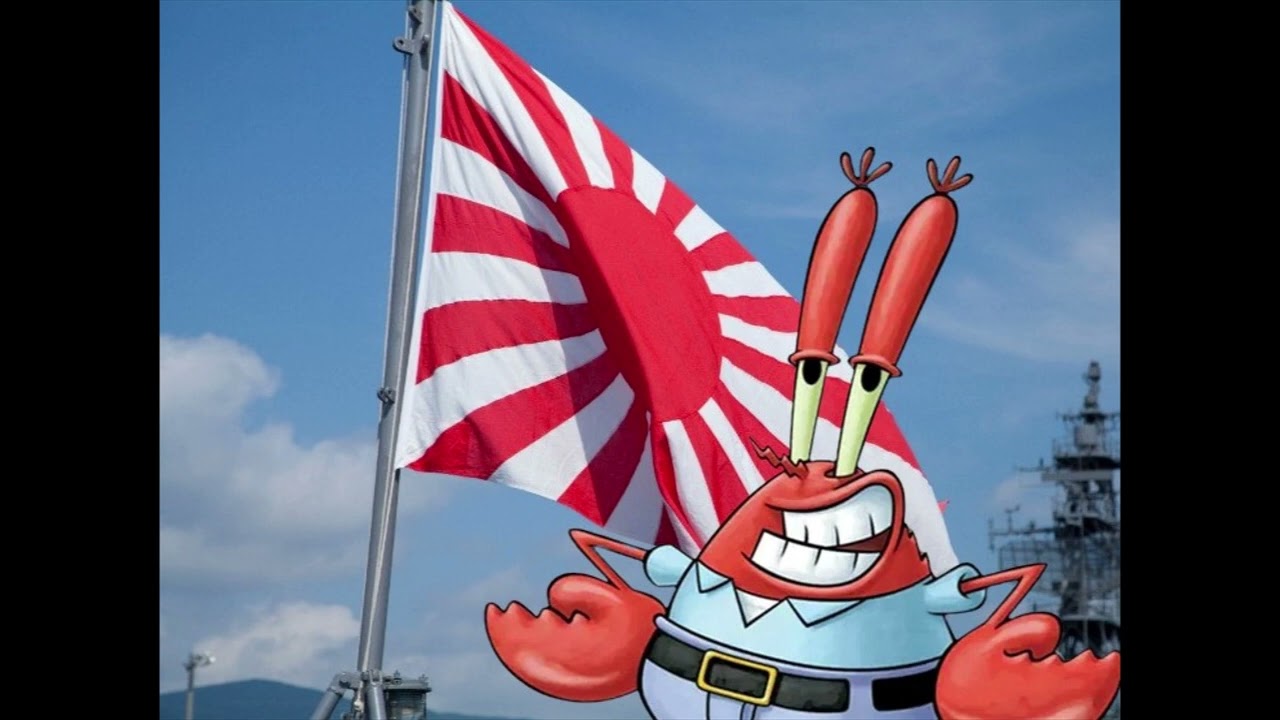 Mr. Krabs sings  Japanese March: 抜刀隊 - Battotai (AI COVER)