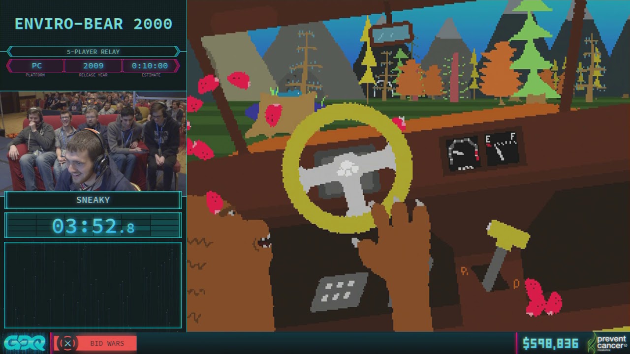 Enviro-Bear 2000 by Zic3, SNeaky, Scrublord, IRLAnimeBoi, Brossentia in 8:50 - AGDQ 2018 - Part 86