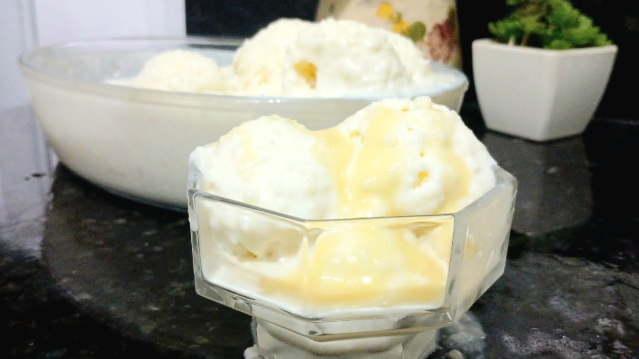 COMO FAZER SORVETE DE TAPIOCA CREMOSO SEM GELATINA E SEM EMULSFICANTE  MUITO FACIL