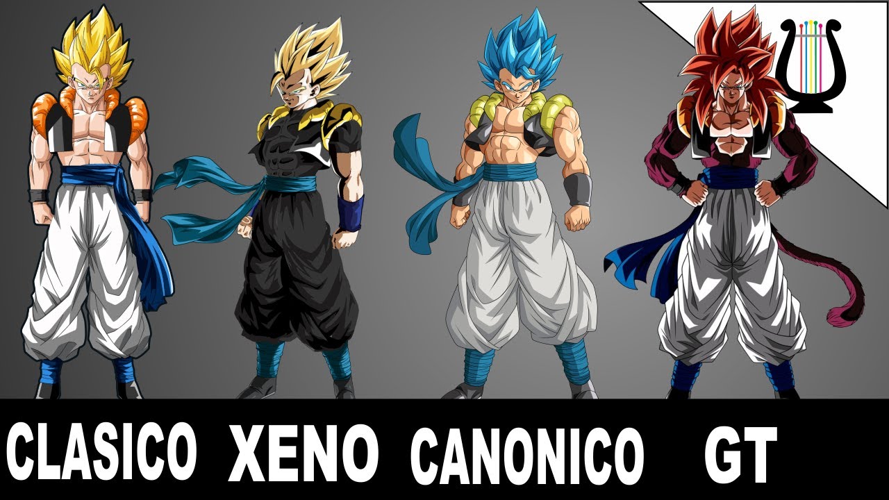 Explicación: Cual es el Gogeta mas PODEROSO (Todos los Gogetas que existen) - Dragon Ball Super