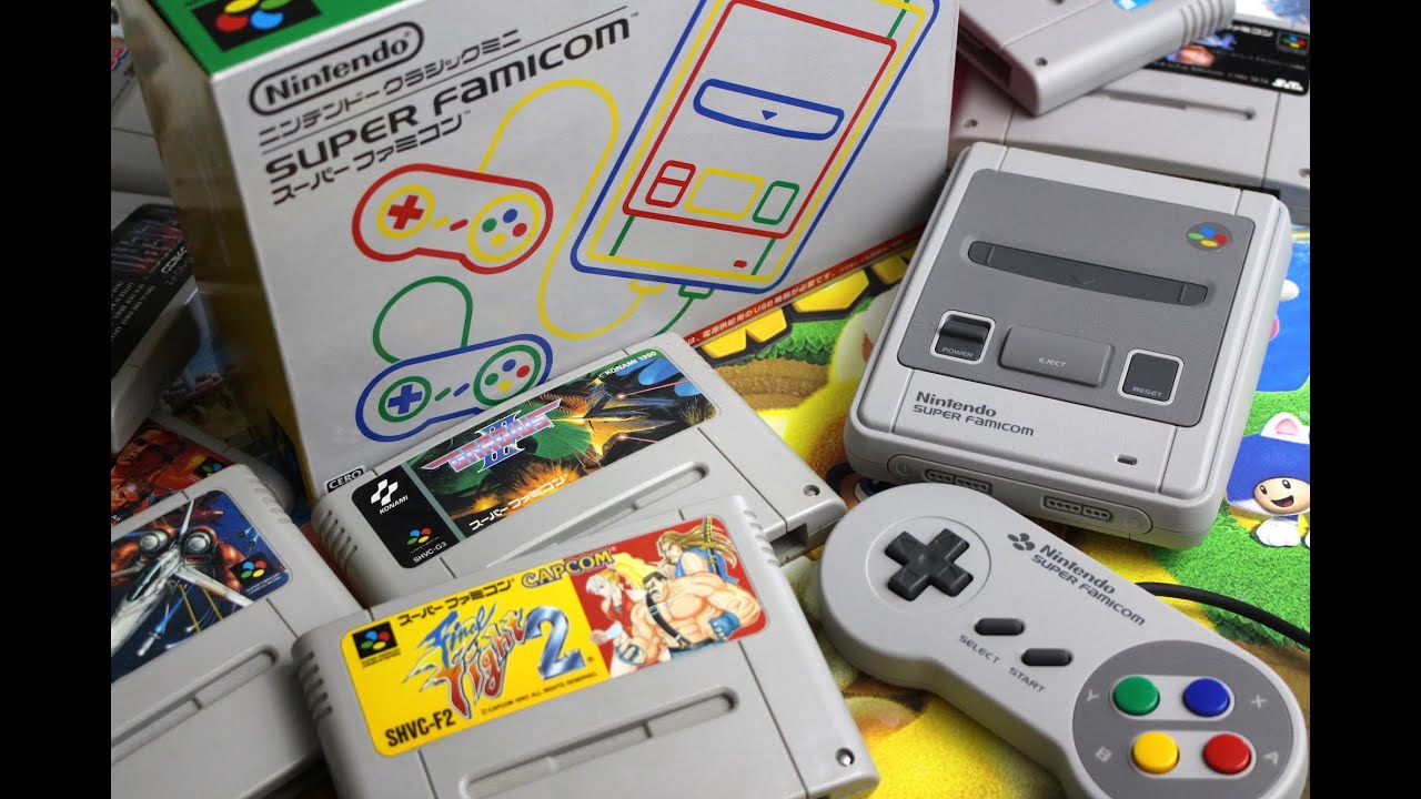 Hyperspin Super Famicom Wheel with all artwork.16:9 Showcase