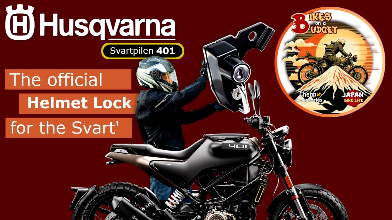 Husqvarna Svartpilen/Vitpilen 401 Helmet Lock