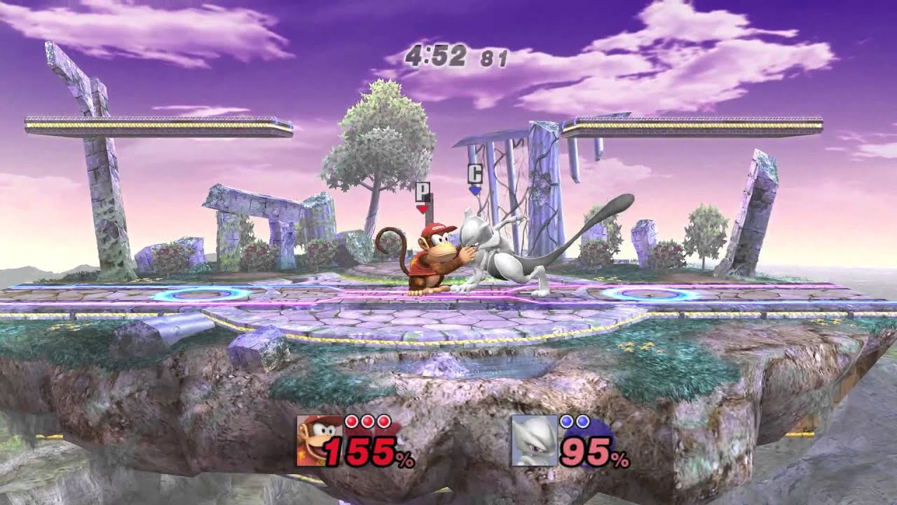 SSBPM netplay - Parnic (Zelda, Diddy) vs ChKn (Mewtwo), ranked