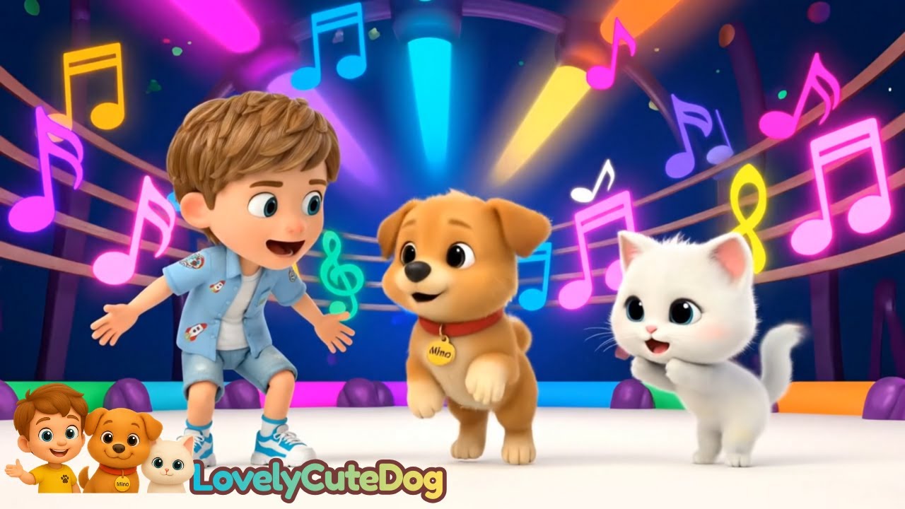 Happy Morning Song for Kids 🎵 Dance & Sing Movement Fun | 3D Cartoon