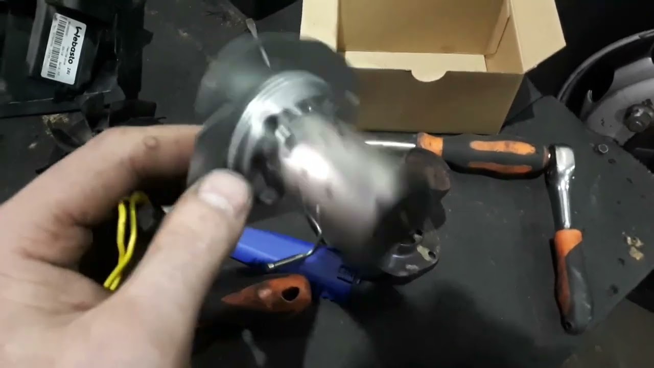 isuzu печка \ webasto 2000 разборка и сборка