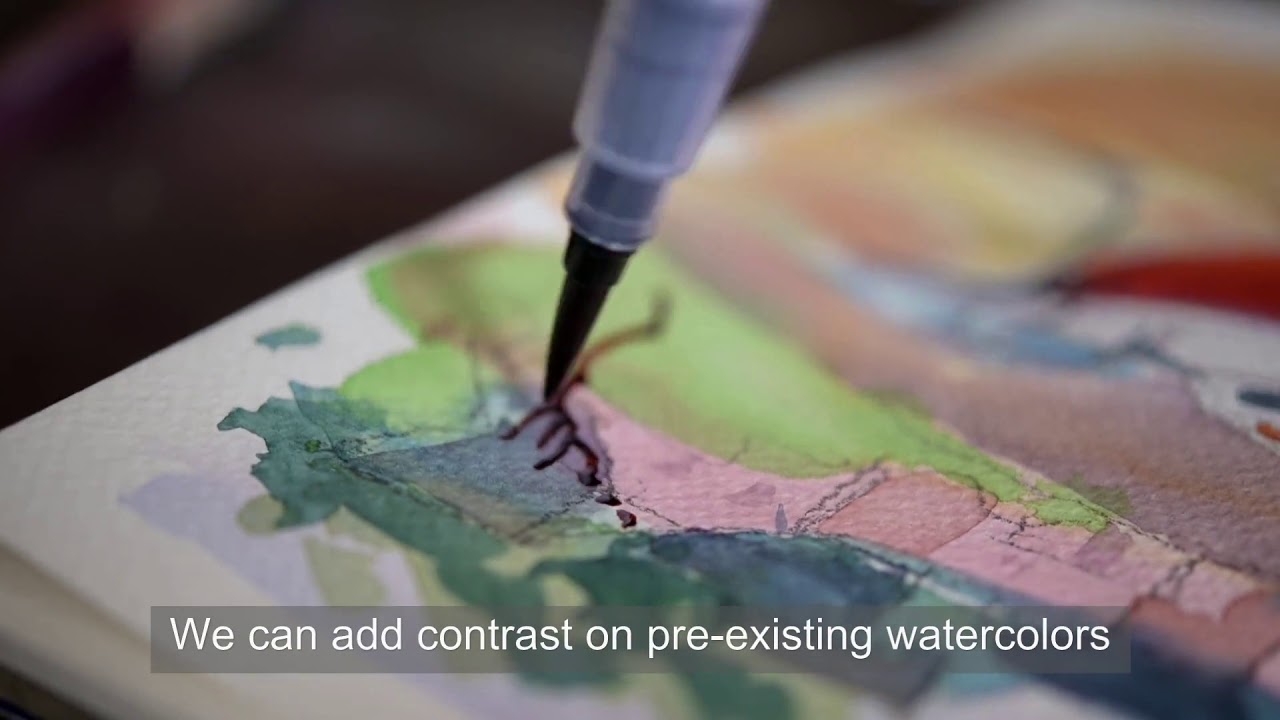 Discover Sennelier InkBrush!