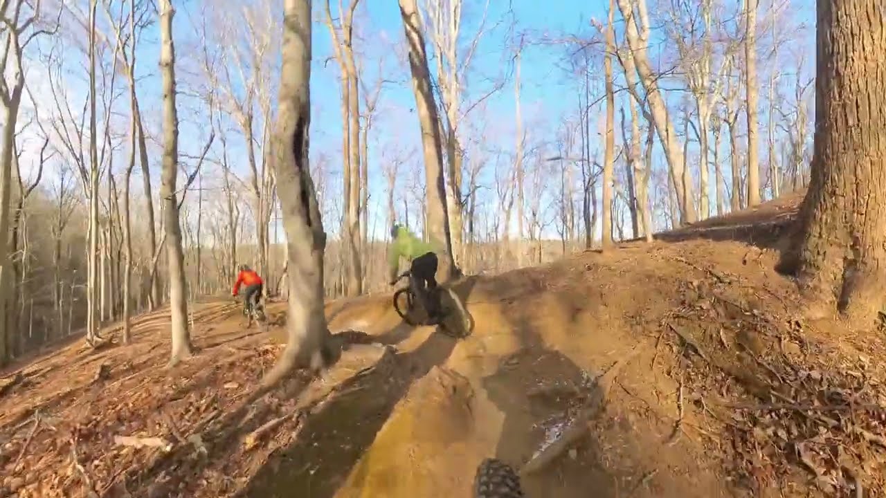New Years MTB in Patapsco!