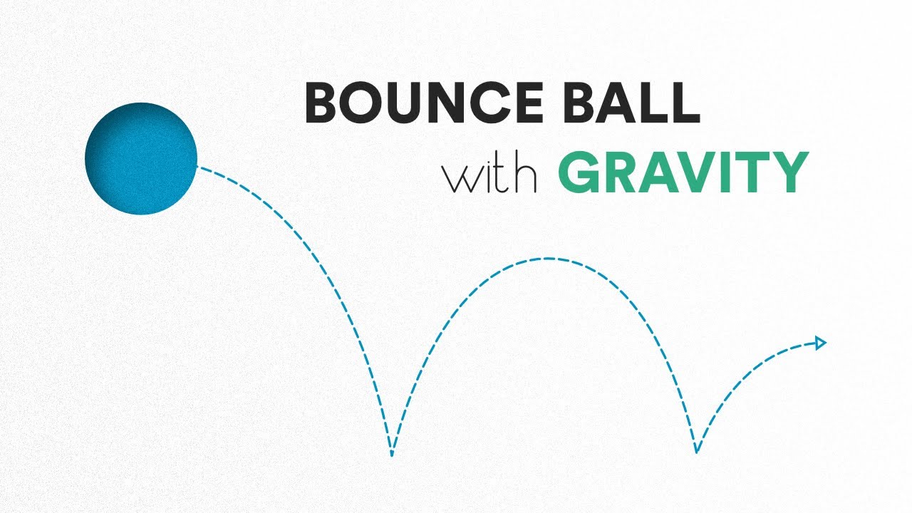 Bounce Ball with Gravity - Apple Motion 5 Tutorial