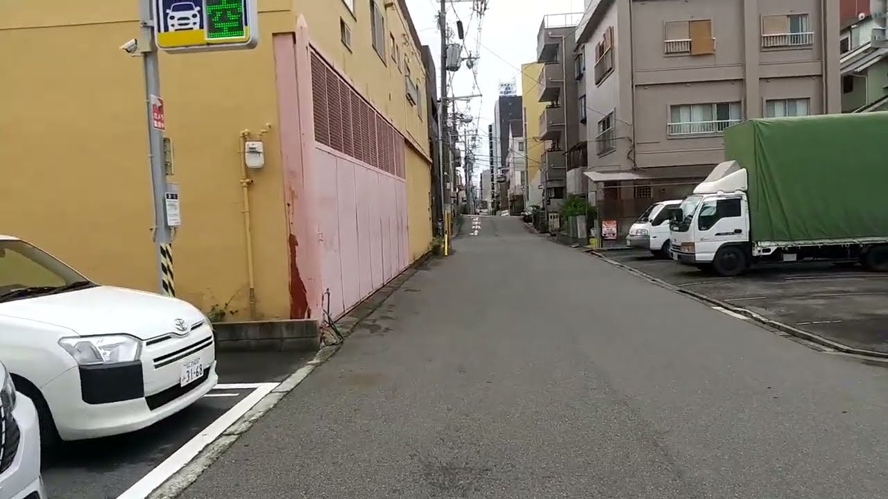ＪＲ野田駅北口から西九条コミュニティ広場まで歩く