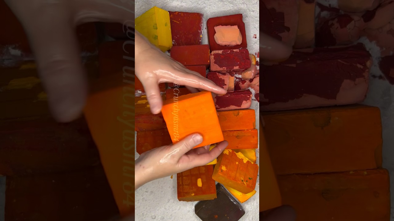 Sunset Dyed Blocks | Red, Orange & Yellow