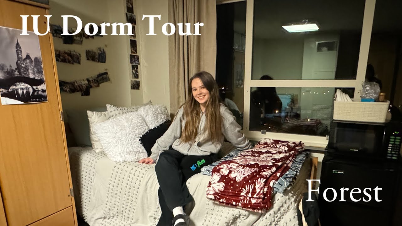 Indiana University Dorm Tour/Tips for College