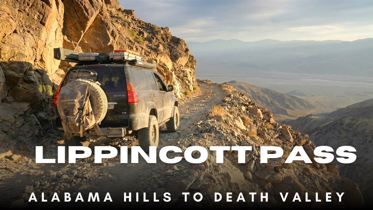 The SKETCHIEST Road in Death Valley?: Lippincott Pass (GX470)