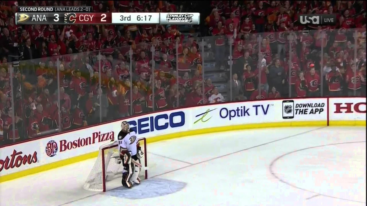Flames/Ducks No Goal (Audio Kicks Out)