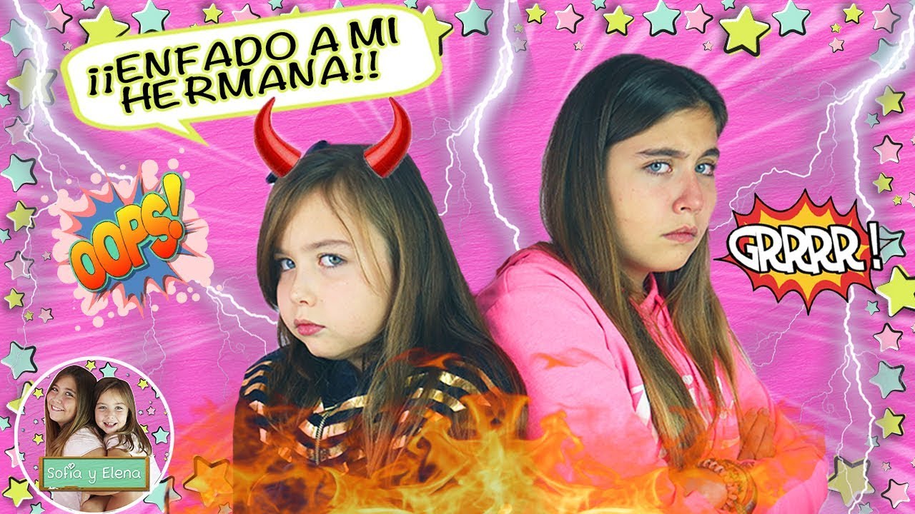 DIVERTIDAS PELEAS entre HERMANAS 😜 24 horas molestando y se ENFADAN 😰 Niña VS Adolescente 🤫