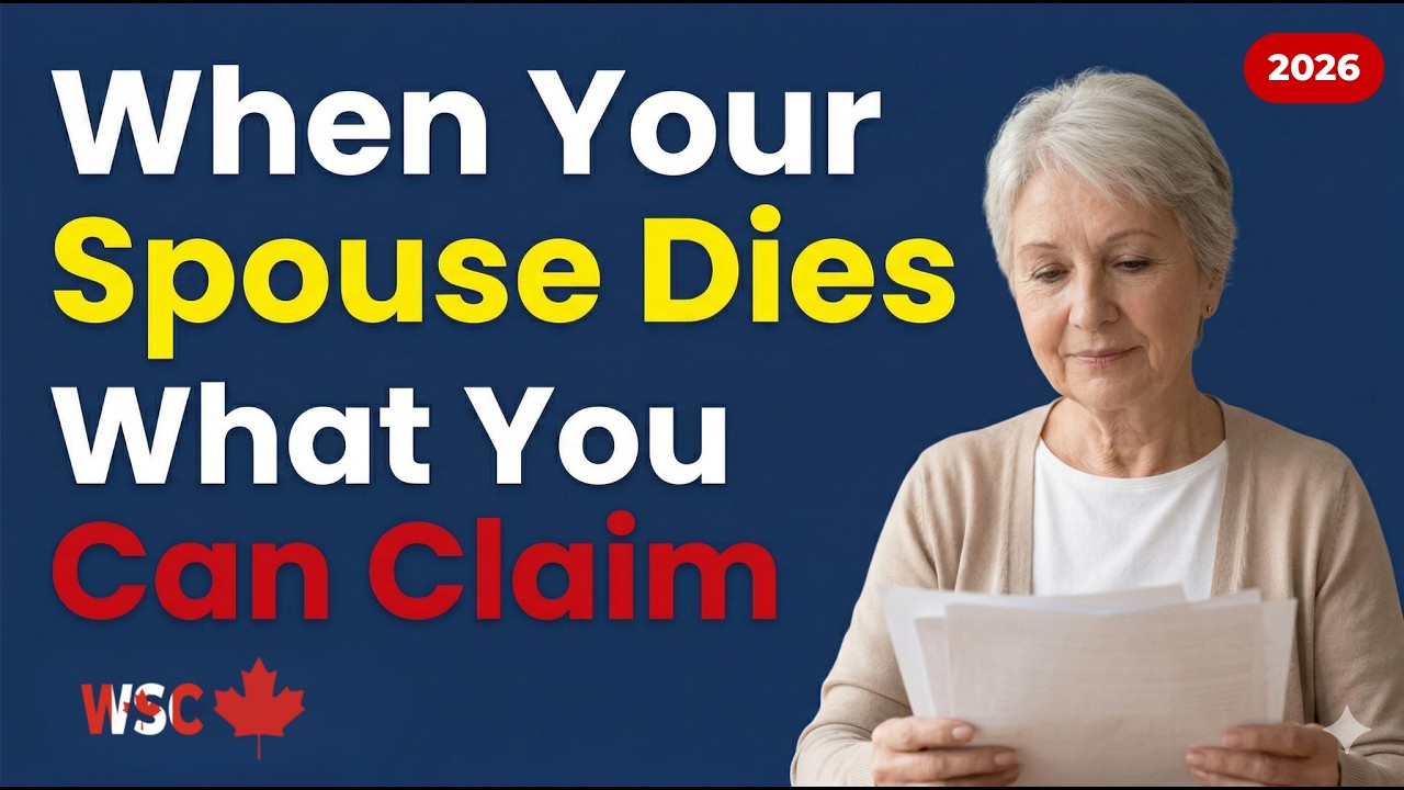 What Benefits Can You Get After Your Spouse Dies in Canada? (2026)