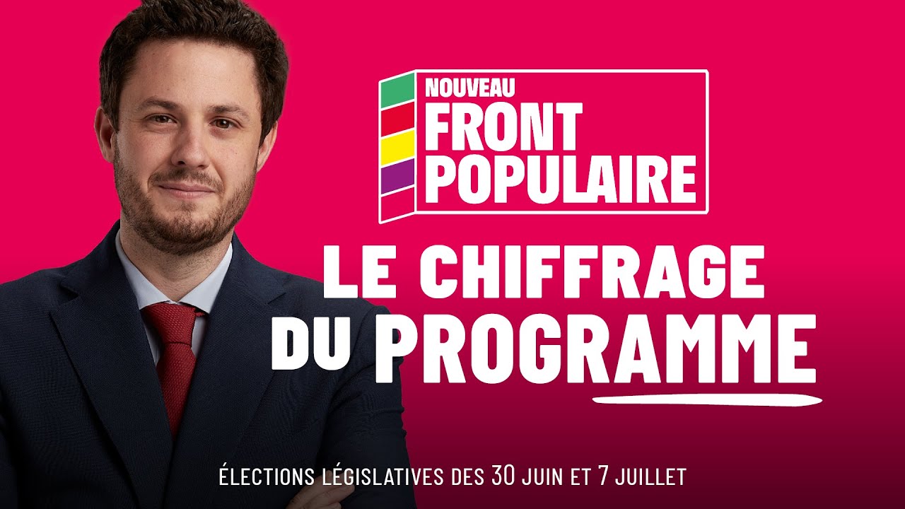 Chiffrage et financement du programme du Front Populaire - Prise de parole d'Alexandre Ouizille