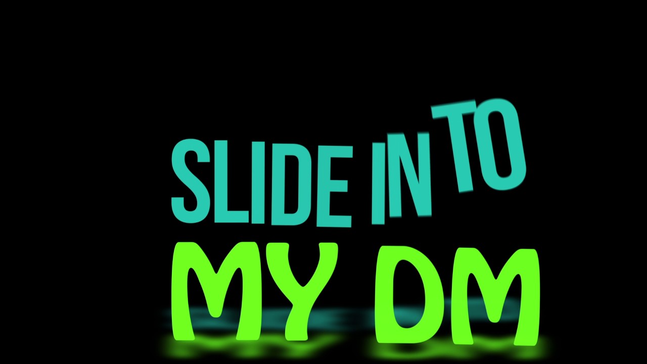Aaron Martyn   Slide Into My DM (Official Lyric Video)