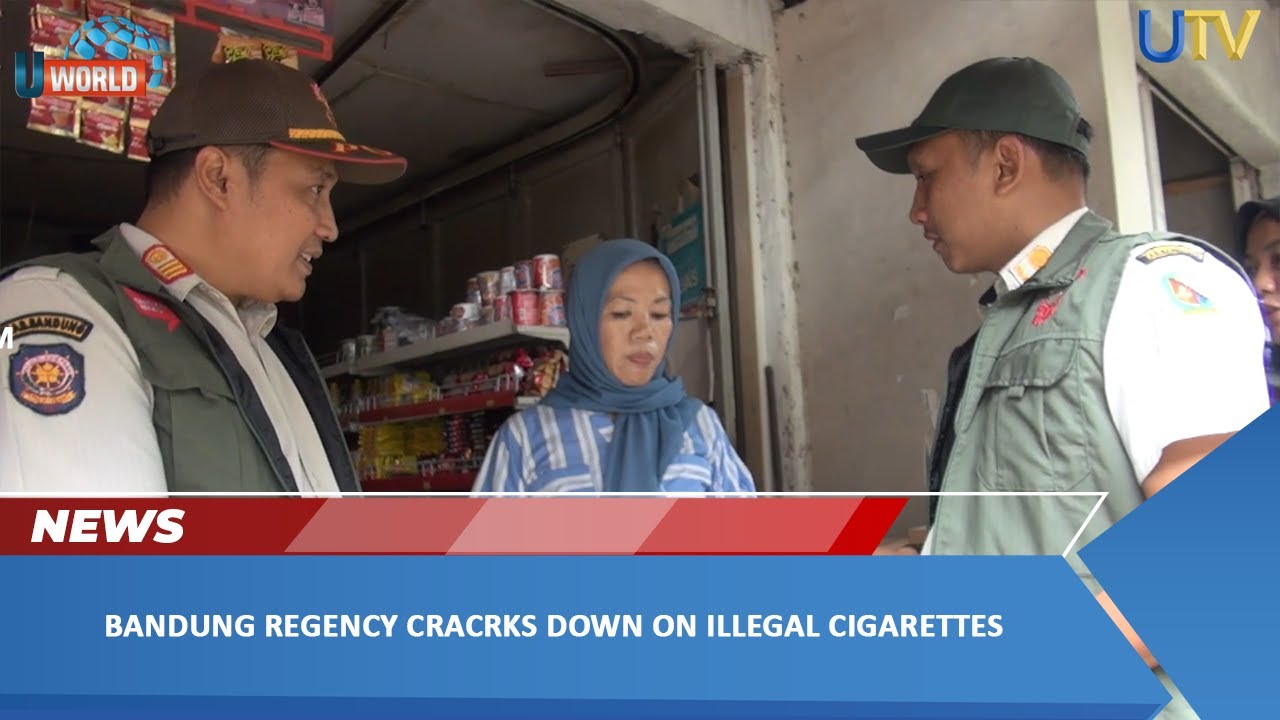 Bandung Regency Cracrks Down On Illegal Cigarettes | U World | UTV