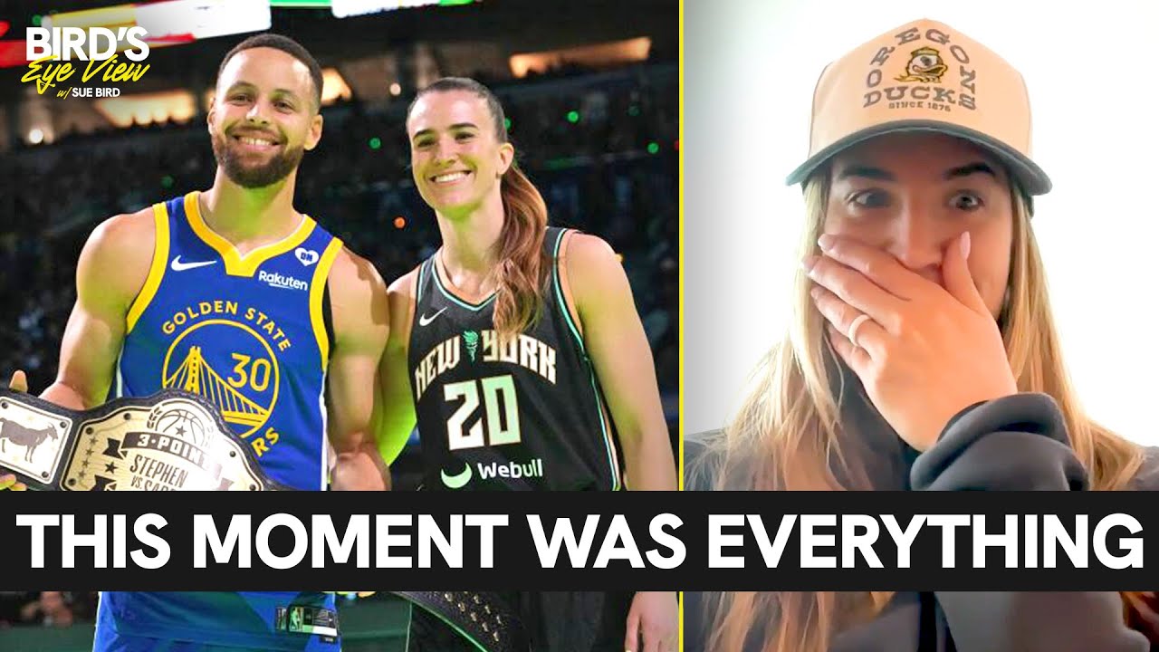 Sabrina Ionescu on Her Legendary 3-Point Shootout with Steph Curry