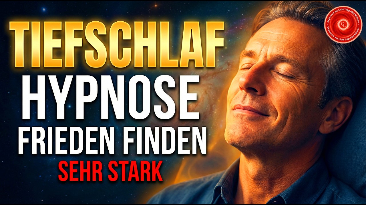 Tiefschlaf Hypnose ✨ Leid stillen 💖 Herzerfüllt Einschlafen (SEHR STARK)