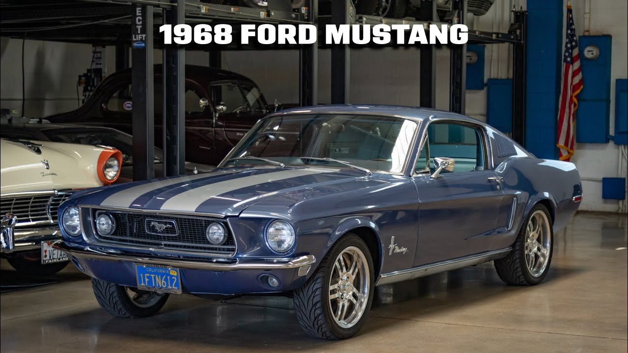 1968 FORD MUSTANG 289 V8 Fastback arrives for sale at West Coast Classics, Torrance, CA