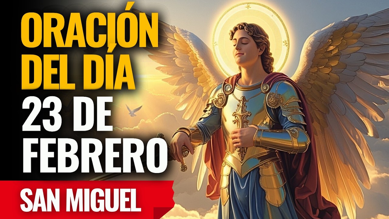 ¡San Miguel restaura tu interior y te concede descanso verdadero! Reza ahora