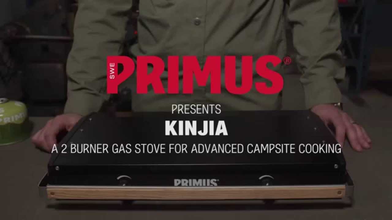 Kinjia - 2-burner gas stove for advanced campsite cooking