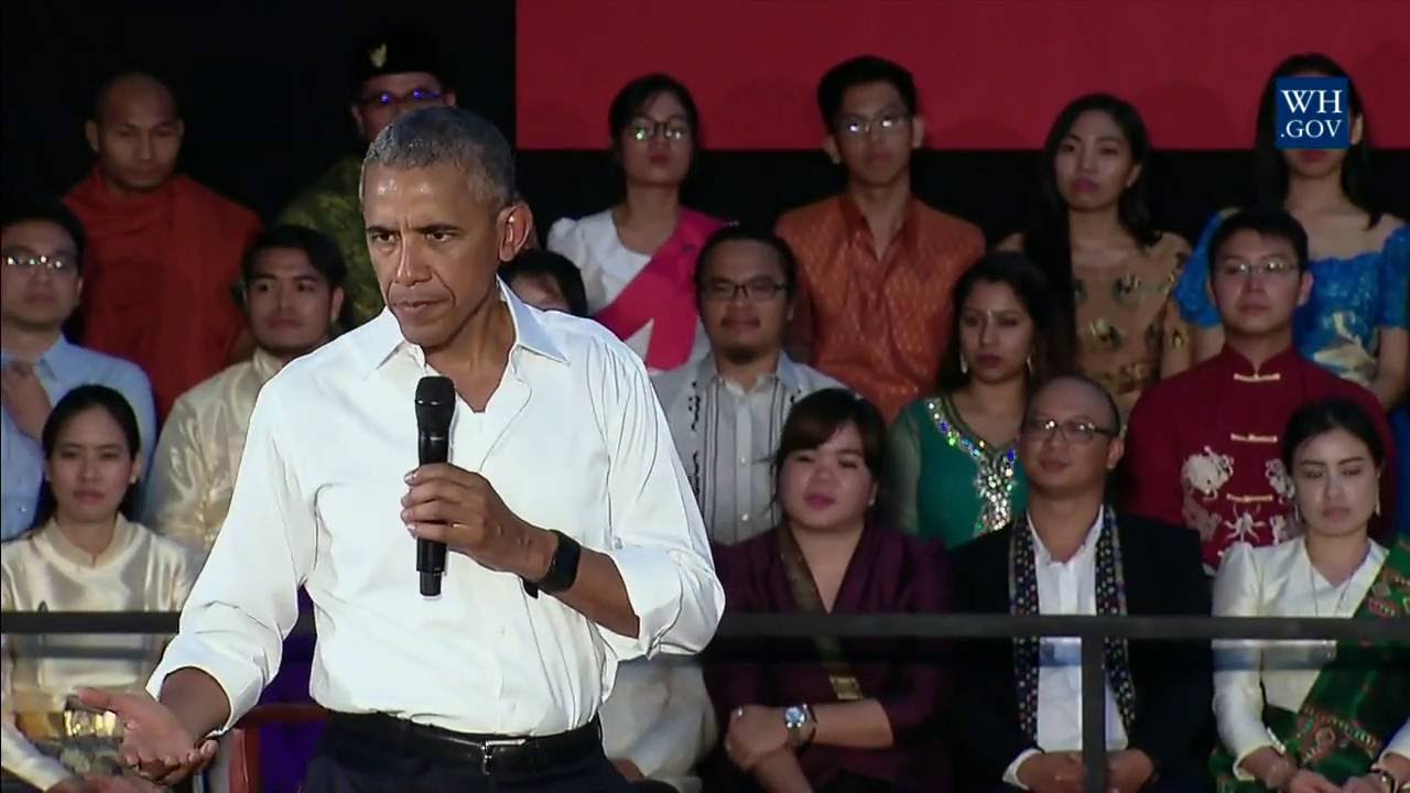President Obama Holds a YSEALI Town Hall
