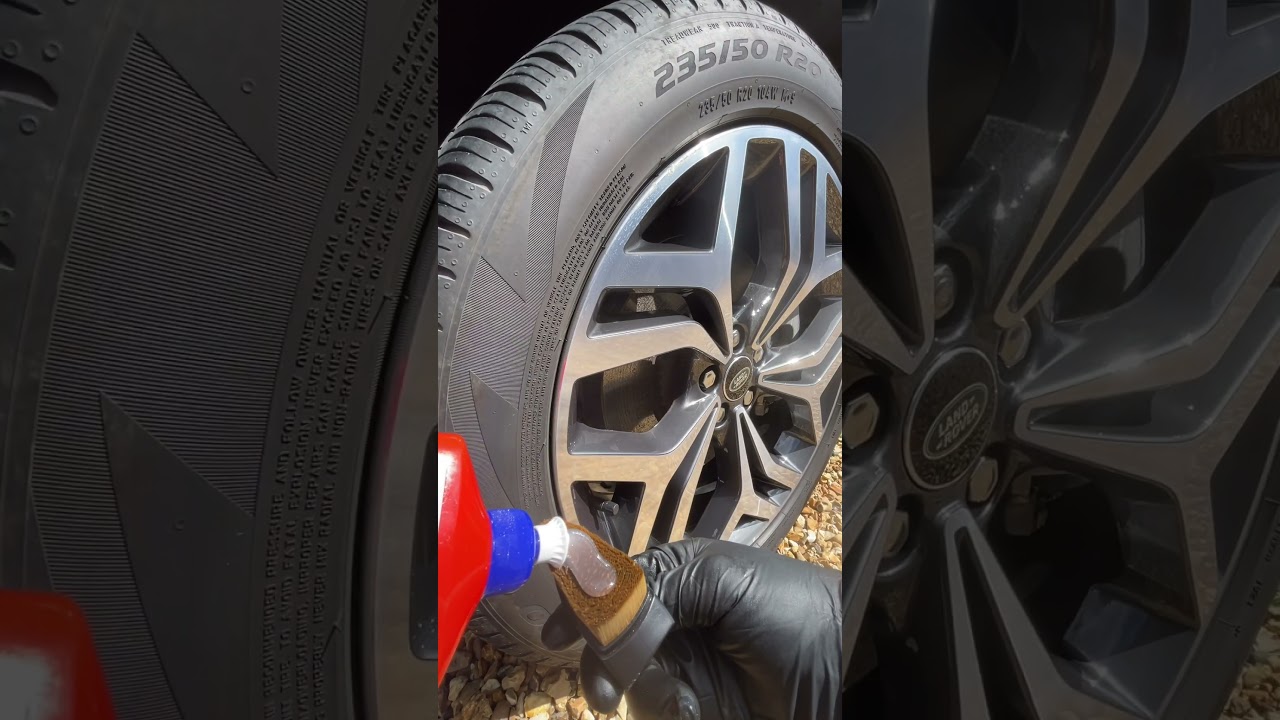 ASMR Detailing- The BEST Tyre DRESSING Combo&hellip; #shorts #asmr #detailing