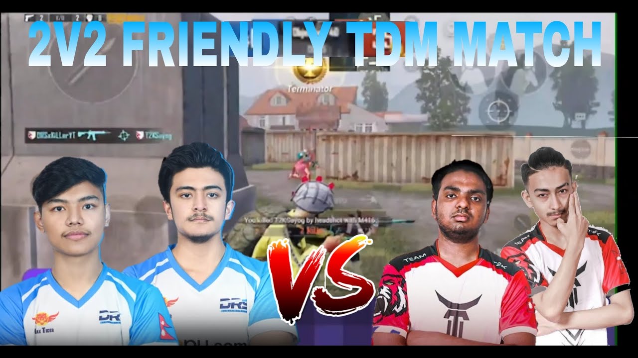 DRS vs T2K 2V2 Friendly TDM Match | Suyog & Jane vs Killer & Delta | Prajwalyt