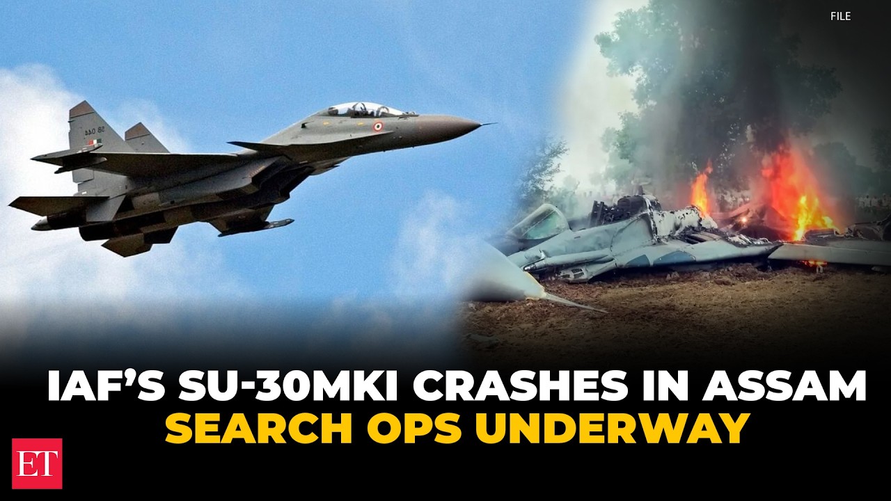 Sukhoi Su-30MKI crashes in Assam's Karbi Anglong district; IAF launches search operations