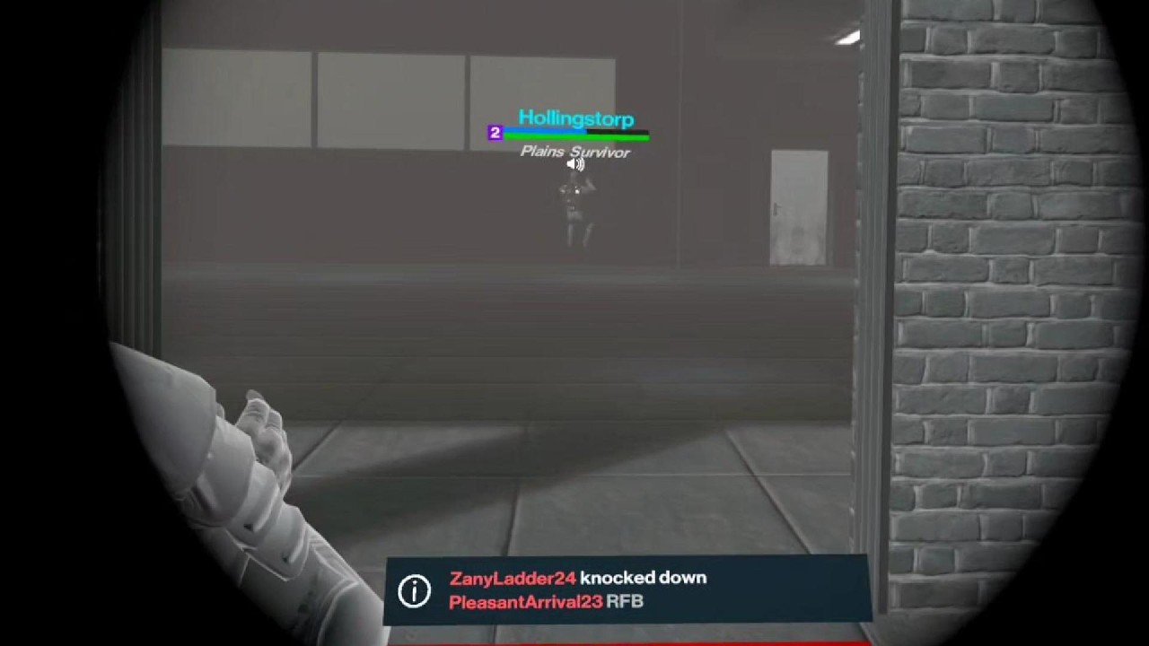My teamate got chased down Population one vr
